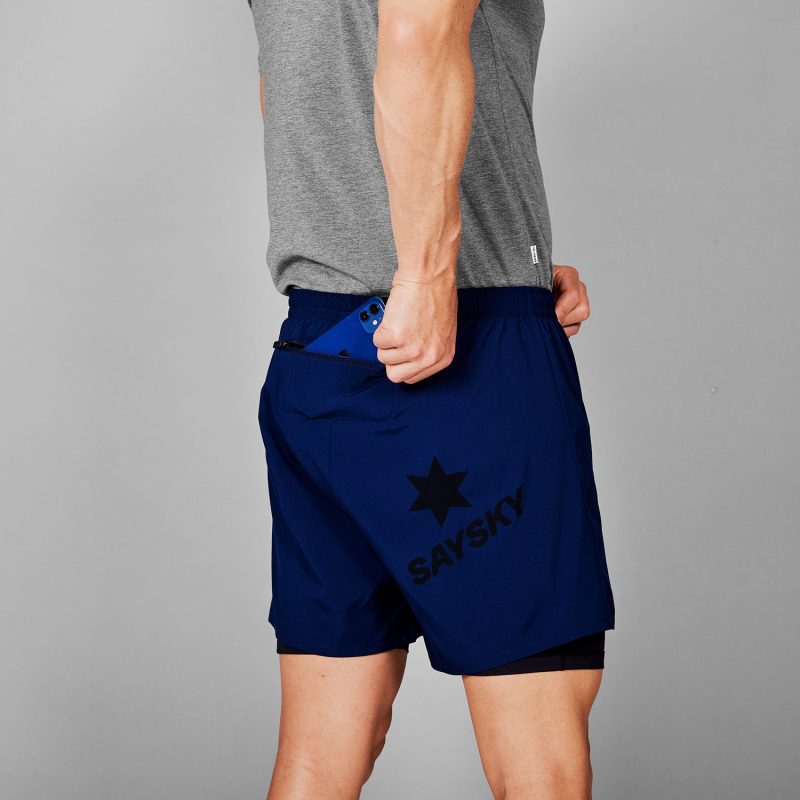 2 in 1 Pace Shorts 5 SHORTS XMRSH20c201 201 BLUE 4