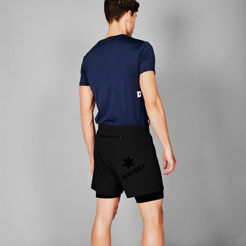 2 in 1 Pace Shorts 5 SHORTS XMRSH20c901 901 BLACK 1