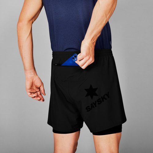 2 in 1 Pace Shorts 5 SHORTS XMRSH20c901 901 BLACK 4