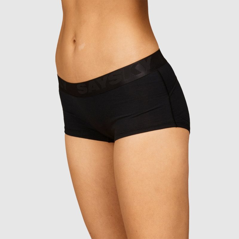 3 Pack Wmns Merino Base 180 Hot Pants UNDERWEAR XGAUW02 BLACK 2