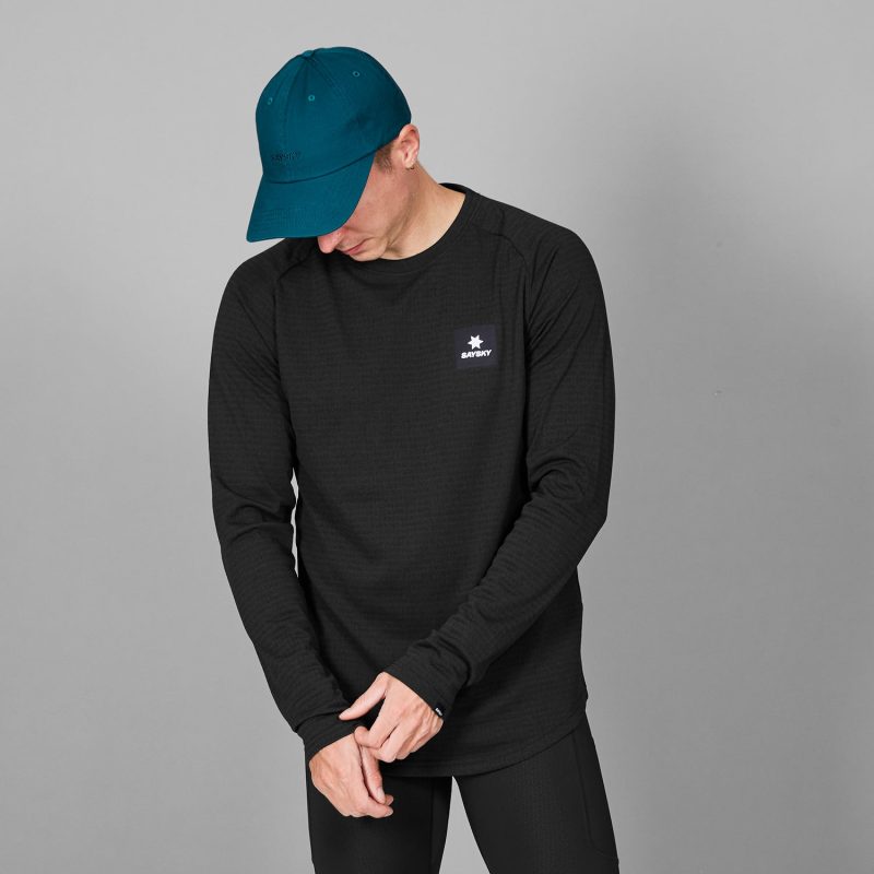 SAYSKY Blaze Long Sleeve Light Fleece FLEECE 9001 - BLACK