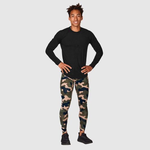 Camo Combat Tights TIGHTS IMRLT03 WOODLAND CAMO 3