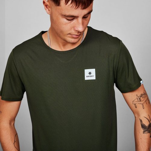 Clean Flow T shirt T SHIRTS XMRSS60c301 301 GREEN 1