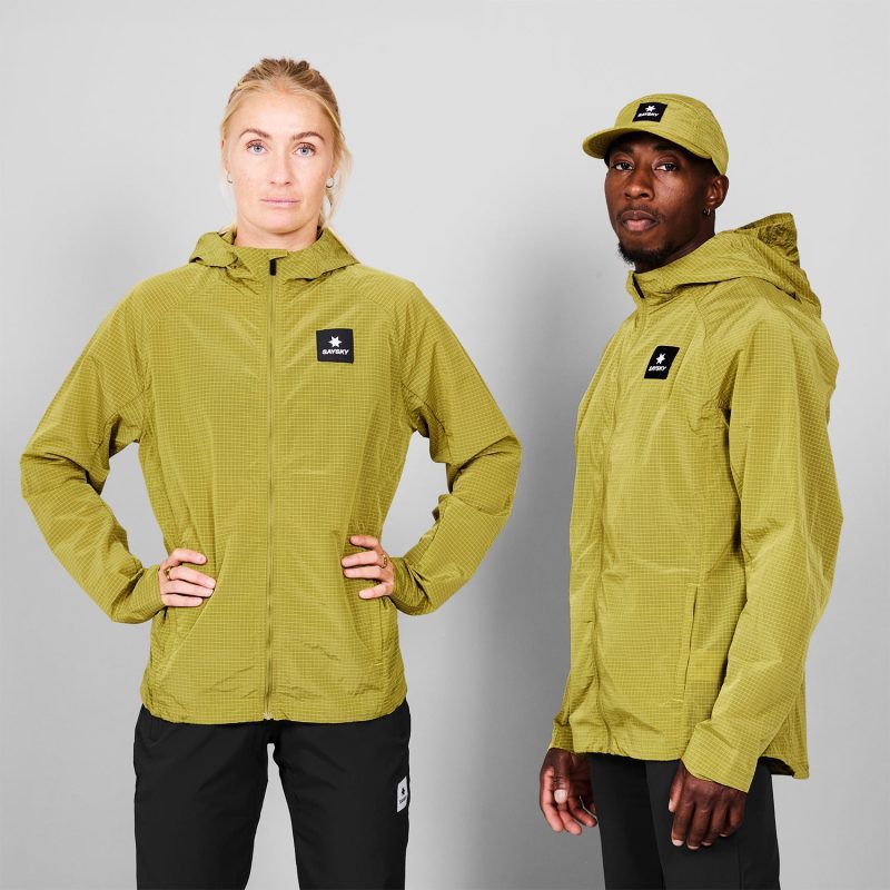 SAYSKY Clean Hooded Jacket JACKETS/VESTS 409 - YELLOW