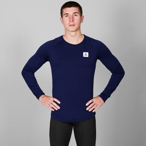 SAYSKY Merino 165 Base Layer Long Sleeve LONG SLEEVES 201 - BLUE