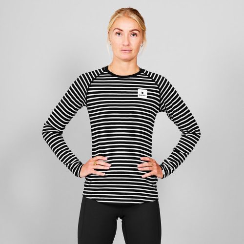 SAYSKY Merino 165 Base Layer Long Sleeve LONG SLEEVES 002 - STRIPES