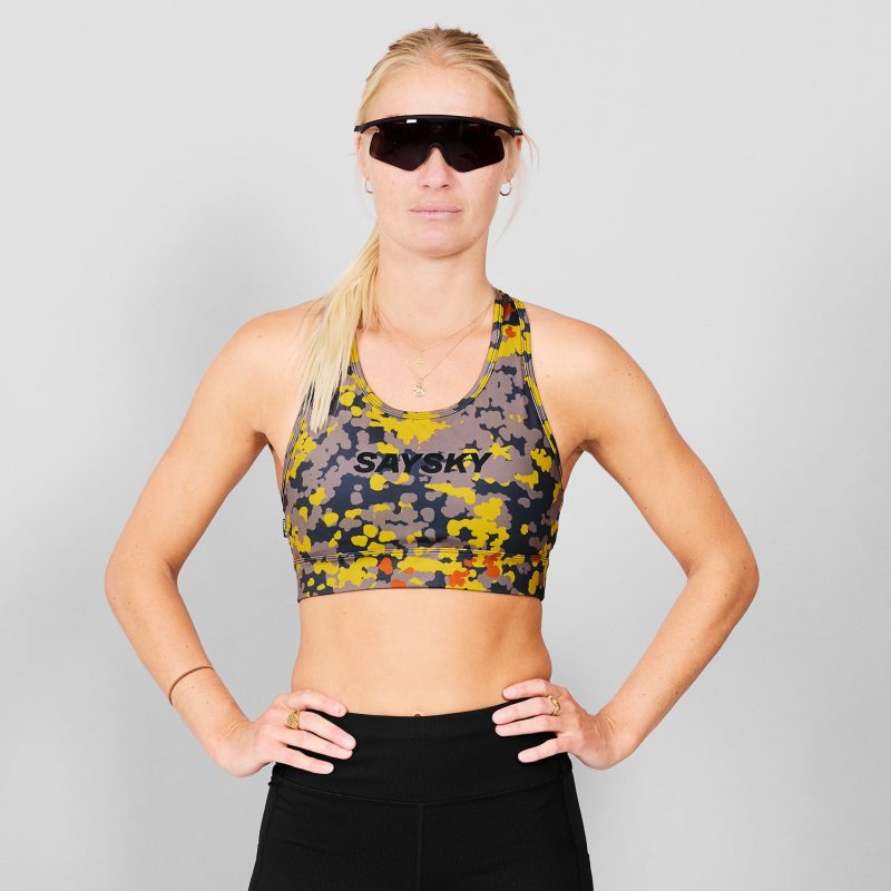 SAYSKY W Camo Combat Sports Bra SPORTS BRA 1019 - CAMO AOP