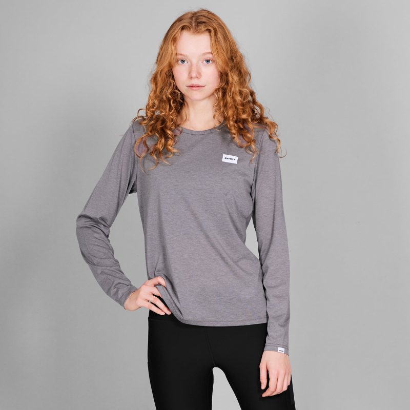 SAYSKY Clean Motion Long Sleeve LONG SLEEVES 6007 - GREY MELANGE